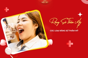 Các loại răng sứ thẩm mỹ được dùng nhiều hiện nay